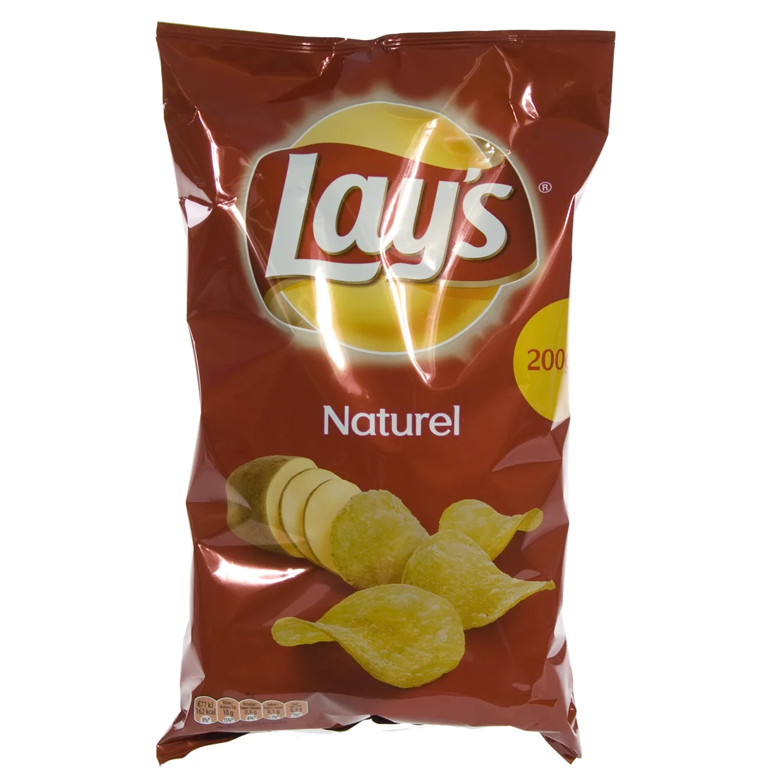 Lays Chips  Naturel  Stuk  145 gr