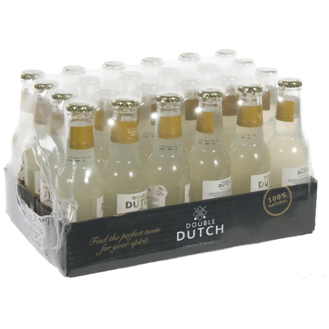 Double Dutch Tonic  Ginger Beer  20 cl  Pak 24 st