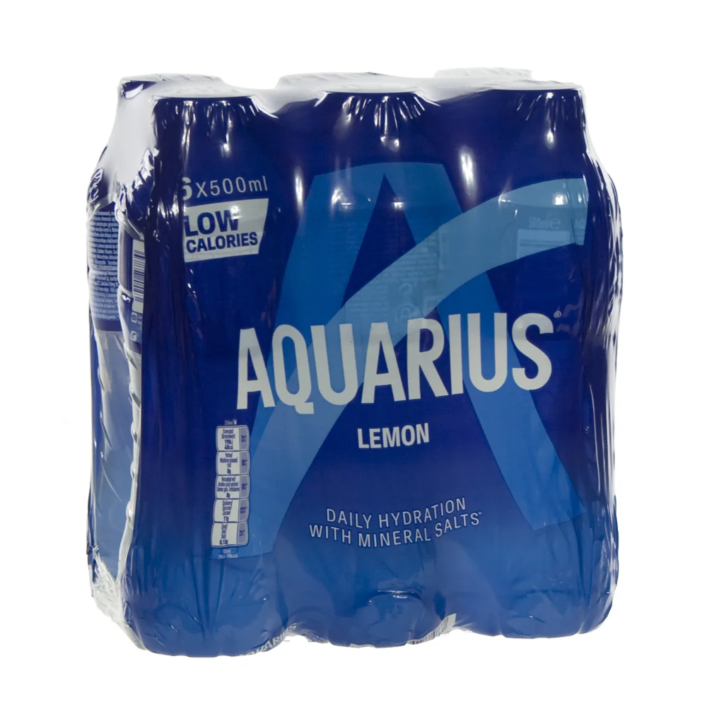 Aquarius  Lemon  50 cl  Pak  6 st