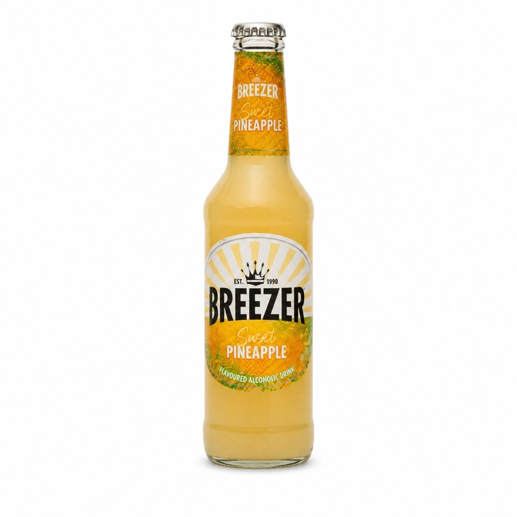 Bacardi Breezer  Pineapple  27,5 cl  Fles