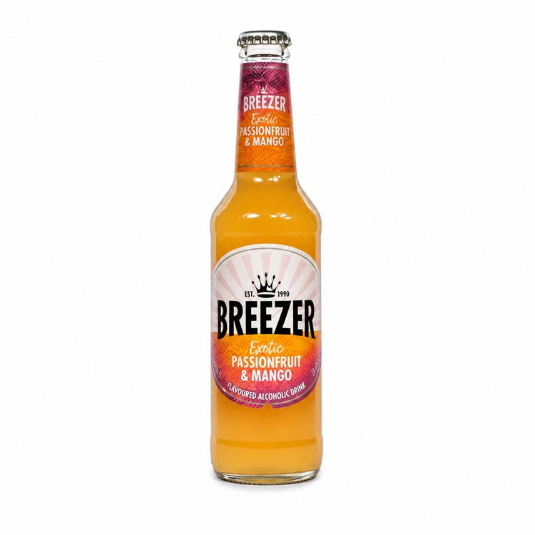 Bacardi Breezer  Mango-passievrucht  27,5 cl  Fles